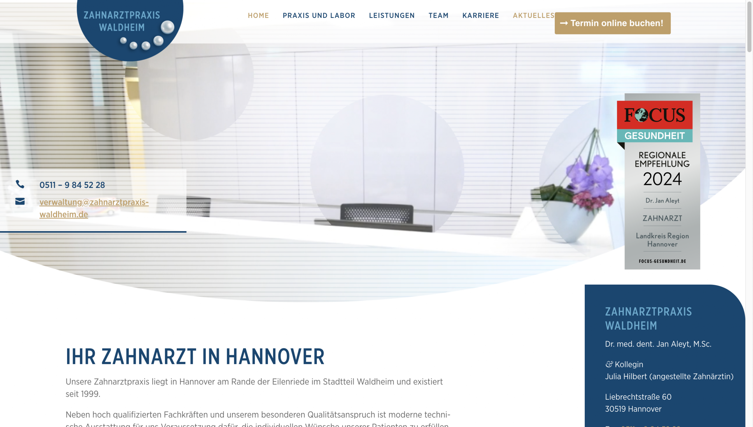 ZAHNARZTPRAXIS WALDHEIM